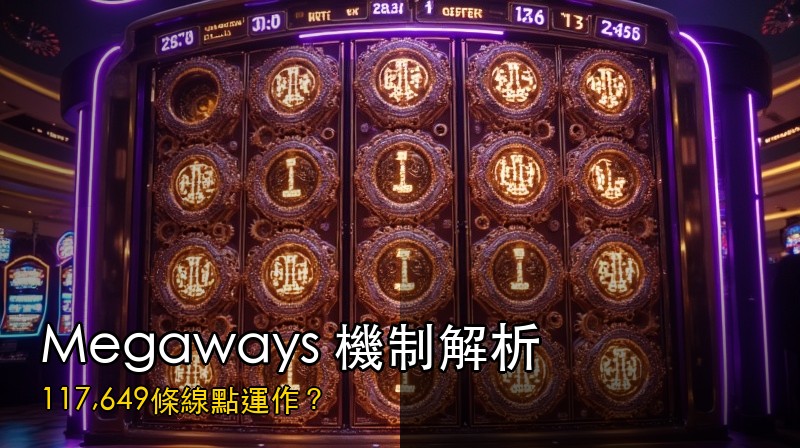 Megaways 老虎機機制解析：117,649條線到底點運作？