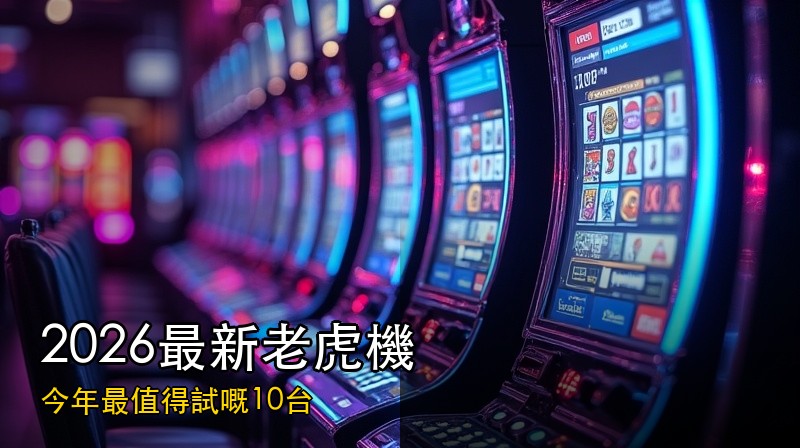 2026年最新老虎機推薦：今年最值得試嘅10台新機